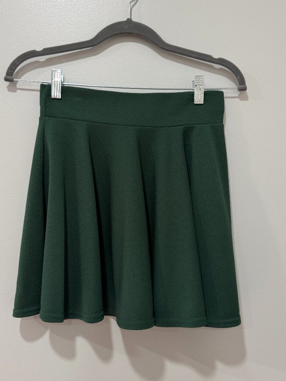 Urban Coco Forest Green Skater Skirt Flared Mini